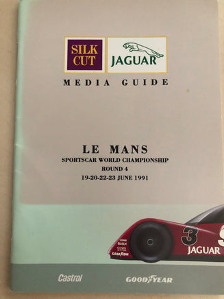 Silk Cut Jaguar Le Mans Media Guide - Transporterama